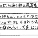 H24.8.6　M.R.　様　(女性)　10代